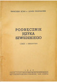 Podręcznik języka szwedzkiego Część I gramatyka 1949 r.