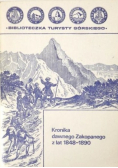 Kronika dawnego Zakopanego z lat 1848 1890