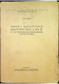 Sprawa konstytucji ekonomicznej z 1791r