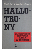 Hallotrony Zastosowanie Zjawiska Halla w Technice