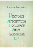 Protokół Dyplomatyczny i Organizacja Służby