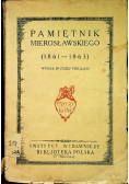 Pamiętnik Mierosławskiego 1861 1863 1924 r.