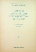 Zabytki architektury i budownictwa w Polsce nr 11