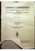 Landolt Bornstein Zahlenwerte und Funktionen