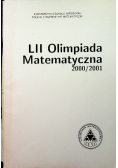 LII Olimpiada Matematyczna 2000 2001