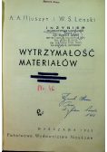 Wytrzymałość materiałów