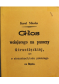 Głos wołającego na puszczy Górnoślązkiej czyli o stosunkach ludu polskiego na Ślązku