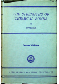 The strengths of chemical bonds