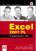 Excel 2007 pl Progrmowanie w VBA