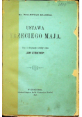 Ustawa Trzeciego Maja 1896 r