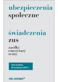 Ubezpieczenia społeczne świadczenia ZUS zasiłki emerytury renty