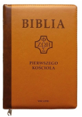 Biblia pierwszego Kościoła z paginat. karmelowa