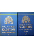 Księga pamięci kadetów II Rzeczypospolitej 2 tomy
