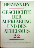 Geschichte der Aufklarung und des Atheismus Band 2 / 2