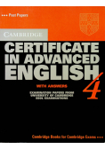 Cambridge Certificate in Advanced English 4
