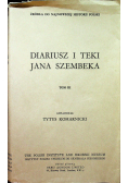 Diariusz i teki Jana Szembeka Tom III