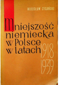 Mniejszość niemiecka w Polsce w latach 1918 1939