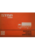Star 200. Instrukcja obsługi samochodu