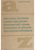 Geological dictionary Słownik Geologiczny