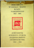 Dokumenty wydziału wojny rządu narodowego 1863  1864