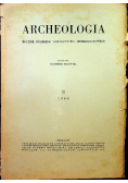 Archeologia tom II 1948r.