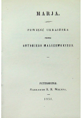 Maryja reprint z 1851 r wydanie kieszonkowe