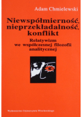 Niewspółmierność nieprzekładalność konflikt