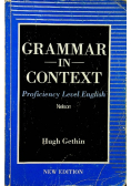 Grammar in Context Proficiency Level English