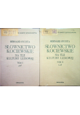 Słownictwo kociewskie na tle kultury ludowej Tom I i II