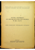 Studia i materiały do historii kultury wsi polskiej w XIX i XX w