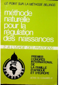 Methode naturelle pour la regulation des naissances