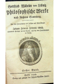 Philosophische Wert nach Raspens Sammlung Erster Band 1778 r