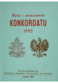 Rola i znaczenie konkordatu 1993