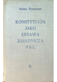 Konstytucja jako ustawa zasadnicza PRL
