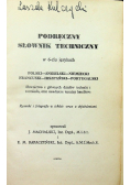 Podręczny słownik techniczny 1947 r.