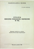 Sprawa rzekomej mniejszości niemieckiej w PRL