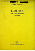 Paserstwo w świetle danych statystycznych i akt sądowych