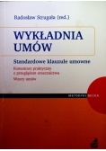 Wykładnia umów Standardowe klauzule umowne
