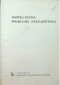 Współczesne problemy zarządzania