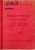 Instrukcja piechoty Granaty ręczne część I i II