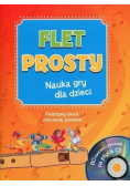 Flet prosty Nauka gry dla dzieci z  CD
