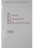 Polskie Dokumenty Dyplomatyczne 1959