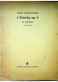 4 Etiudy op 4