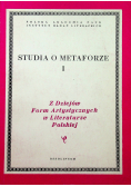 Studia o metaforze Tom I