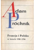 Francja i Polska w latach 1789 1794