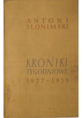 Kroniki tygodniowe 1927 - 1939