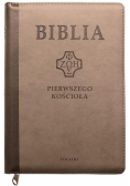 Biblia pierwszego Kościoła z paginat. brązowa