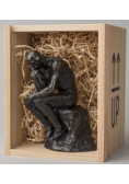 THE THINKER MINIATURE Rodin rzeźba Myśliciel 14x6x10 Nowa