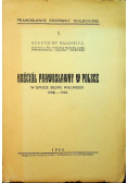 Kościół prawosławny w Polsce w epoce sejmu wielkiego 1788 1792, 1935 r