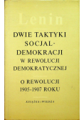 Dwie taktyki socjaldemokracji w rewolucji demokratycznej